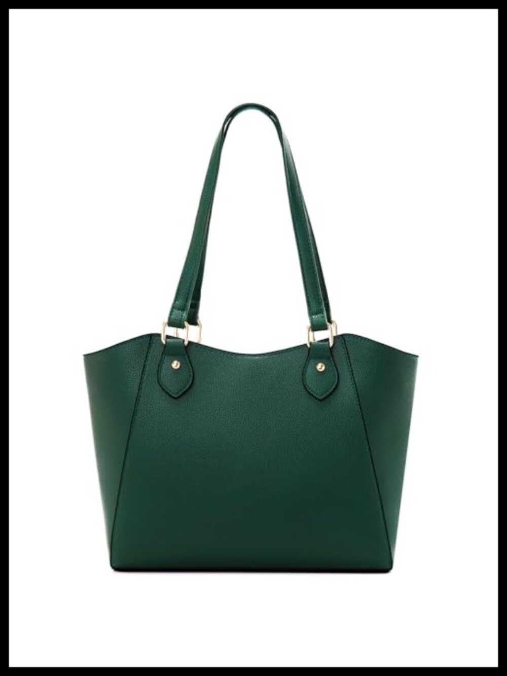 CHICAROUSAL Tote Handbag PU Leather Shoulder Satchel for Women